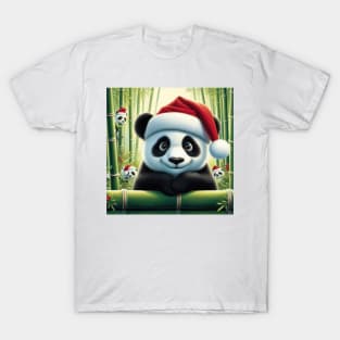 Baby Panda Christmas T-Shirt
